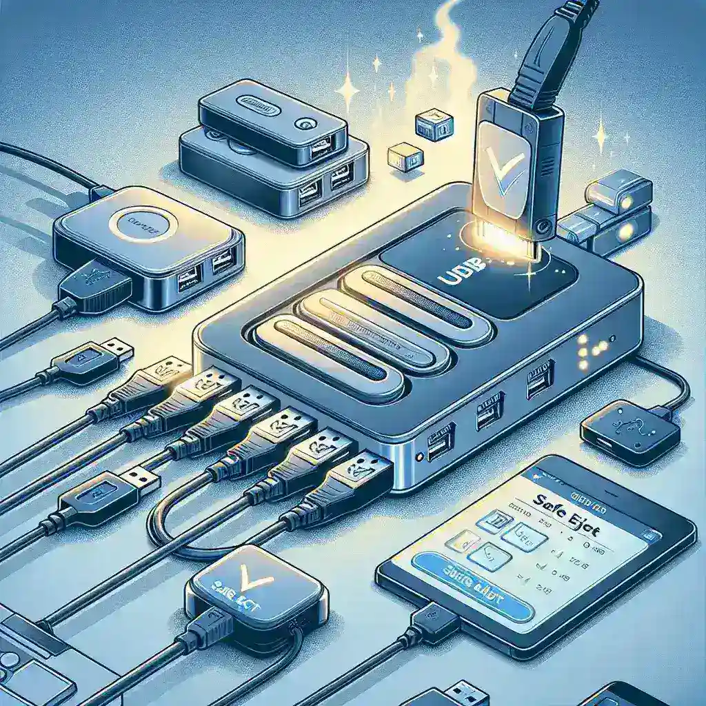 Does a USB Hub Allow Me to Safely Eject Multiple Storage Devices at Once?