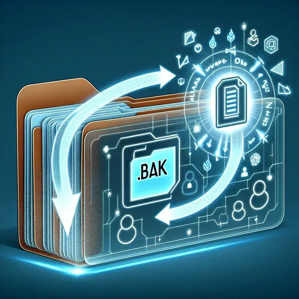 How to Restore a .Bak File
