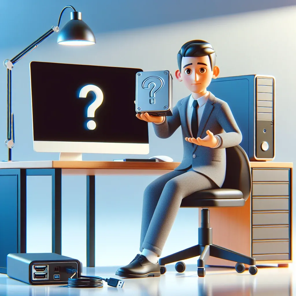 What Should I Do If My External Hard Drive Is Not Recognized When Plugged Into a USB Hub?