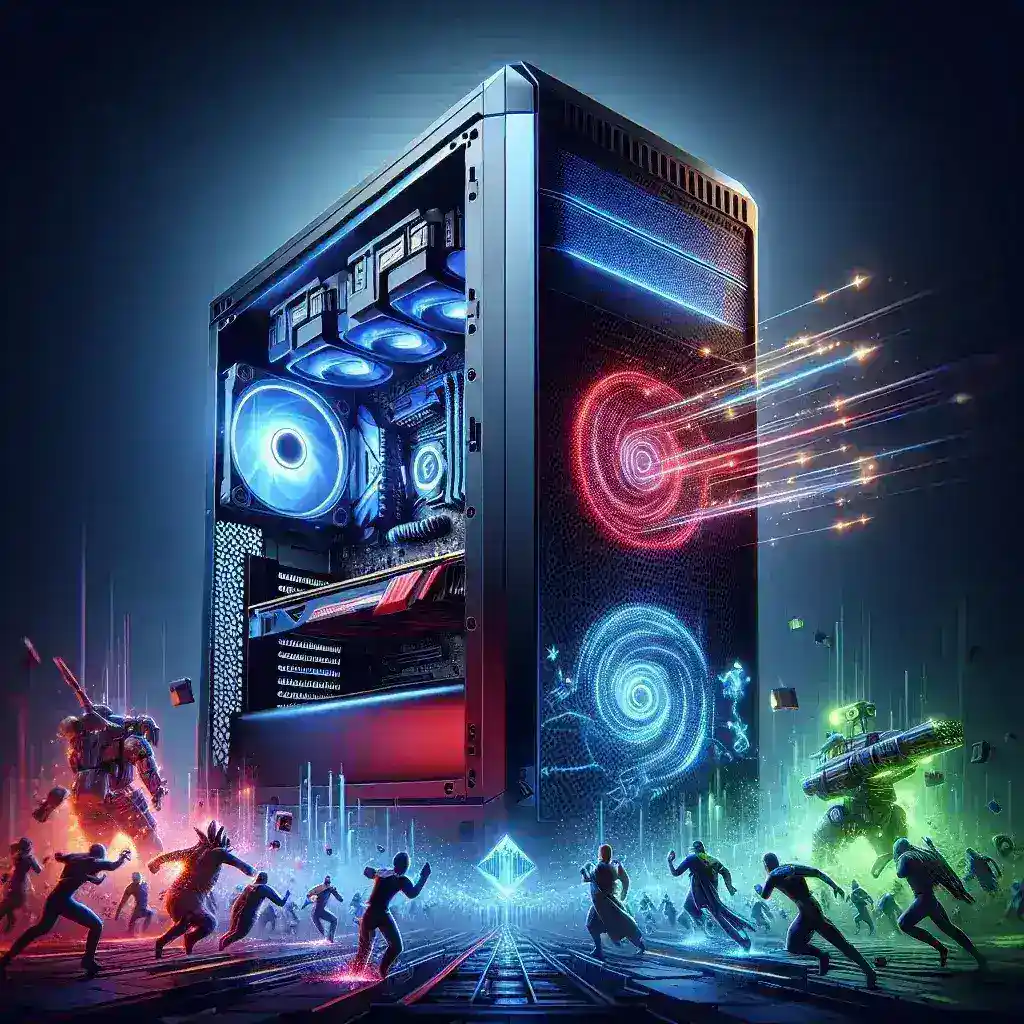 How do gaming PCs benefit from hardware-accelerated physics simulations?