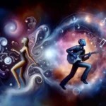 "TikTok logo overlaying images of popular U.S. record label logos, illustrating the platform's expansion of music licensing agreements with major music industry players."