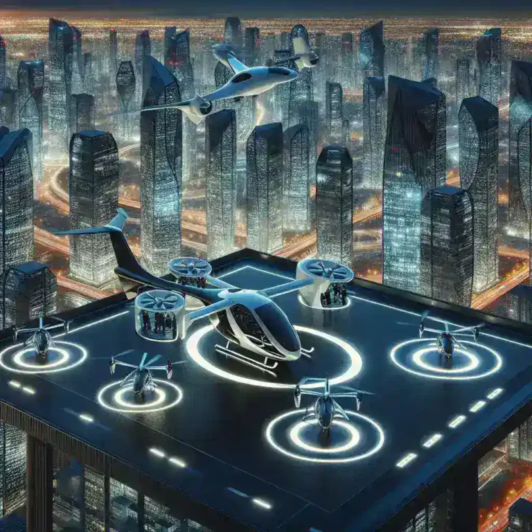 "Joby Aviation and Archer Aerospace aircraft showcased during a collaboration with FAA pilots, highlighting advancements in hybrid air mobility and helicopter partnerships."